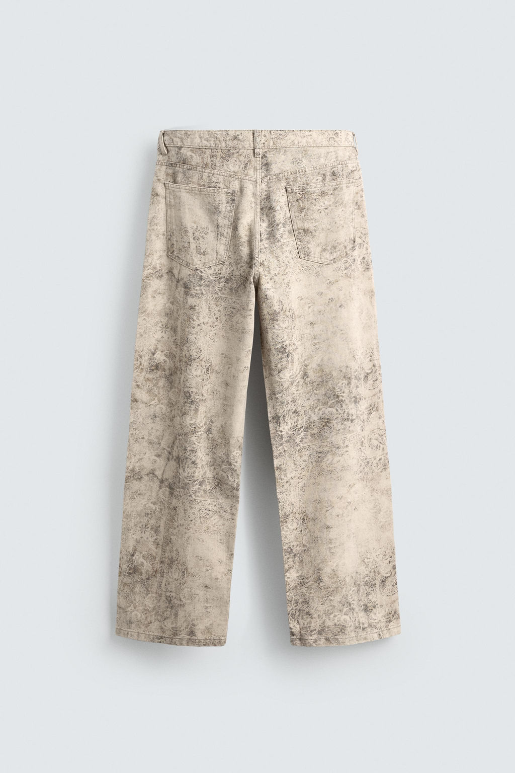 PANTAL?N BAGGY FIT ESTAMPADO ABSTRACTO / Estampado