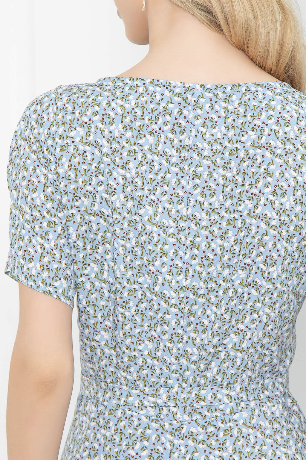 Платье Римские каникулы (голубое) П5605 - Lt collection фото 14