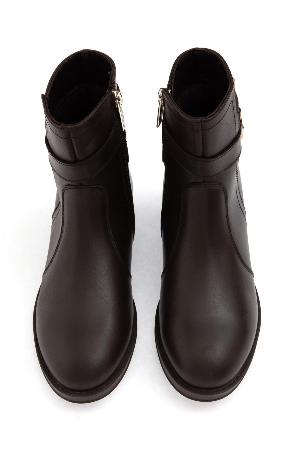 Kad_n Kahverengi Bot - U.s. polo assn фото 6