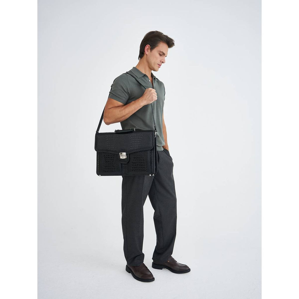 Портфель Farington Black Cayman - Lakestone фото 7