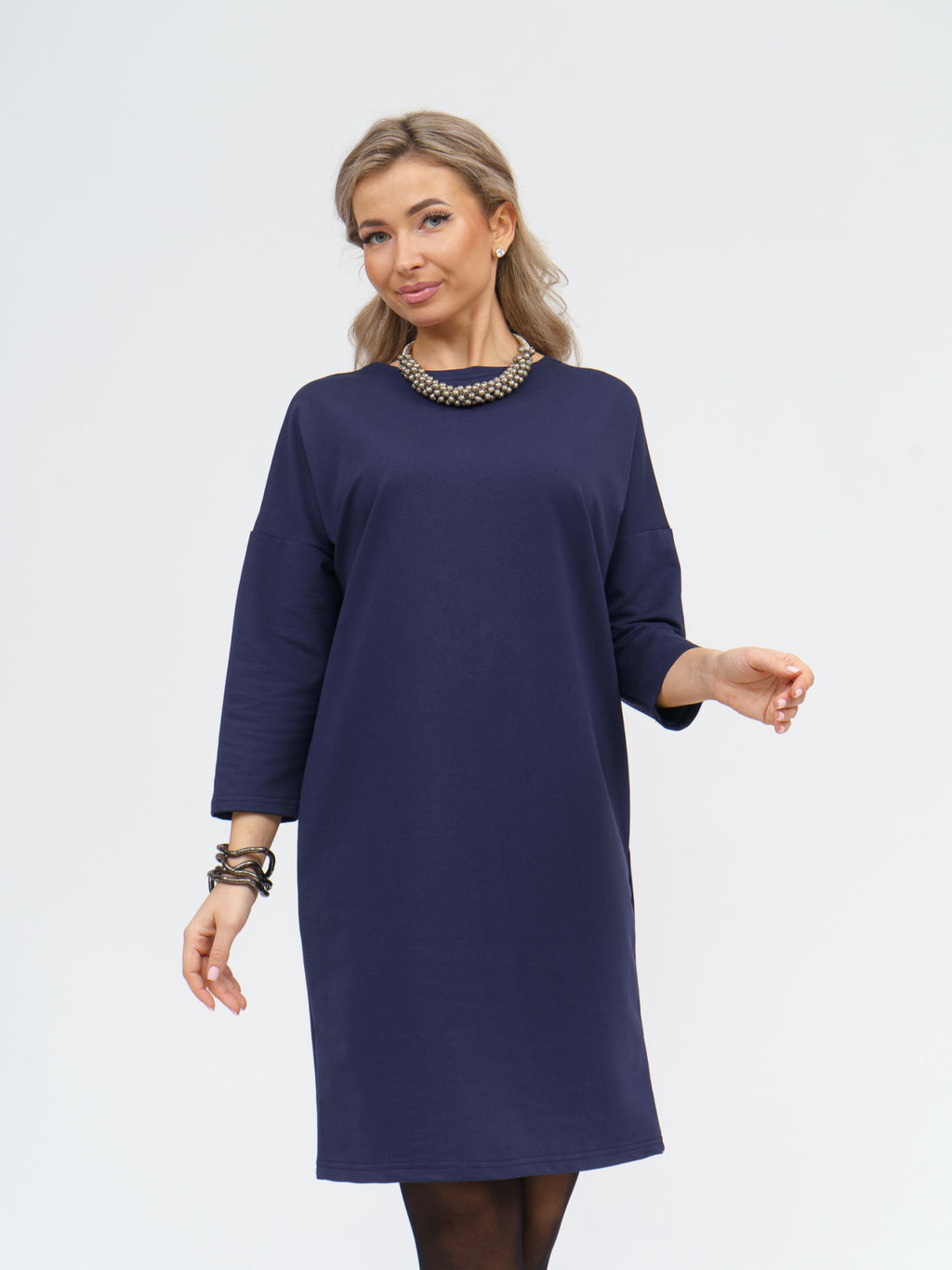 890 Платье "Синий"