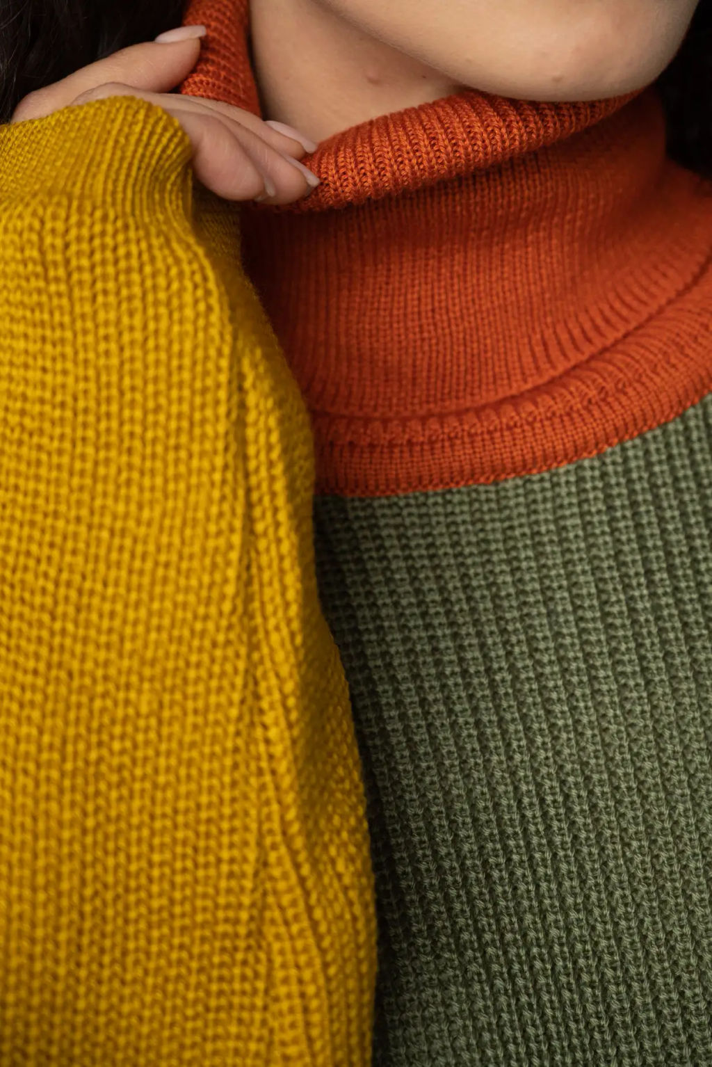 Джемпер ДЖв 997-12 Полынь/Терракот/Янтарный - T.C.T фото 5
