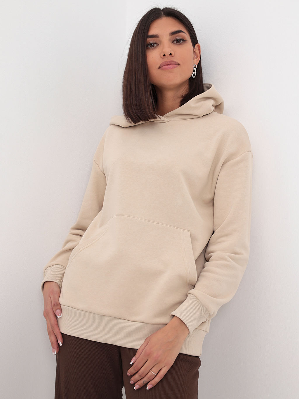 Худи женское KATHARINA KROSS KK-HK-003K-св.бежевый  фото 8