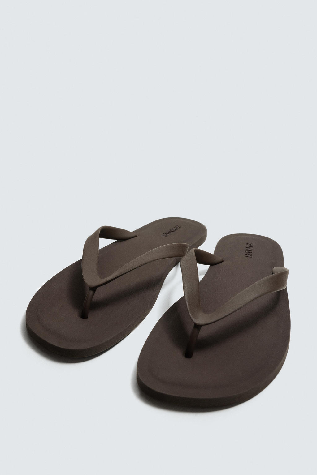 SANDALIA TIRAS / Marr?n - Zara фото 5