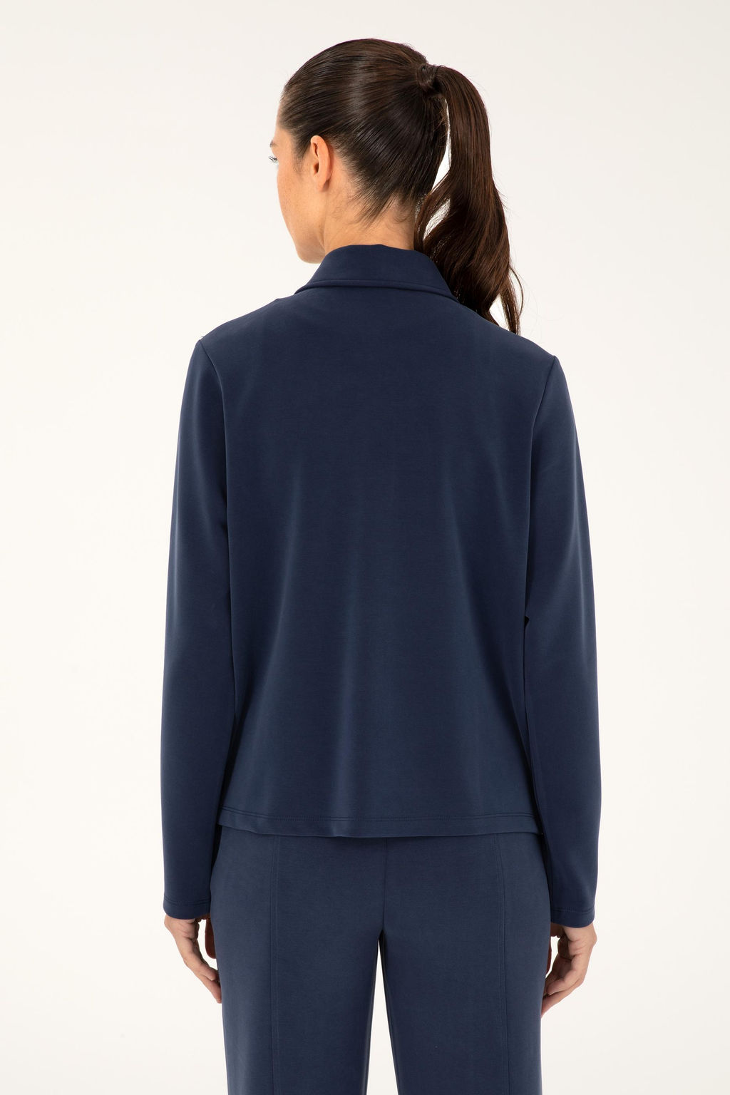 Женский темно-синий свитшот Неожиданная скидка в корзине - U.s. polo assn фото 5