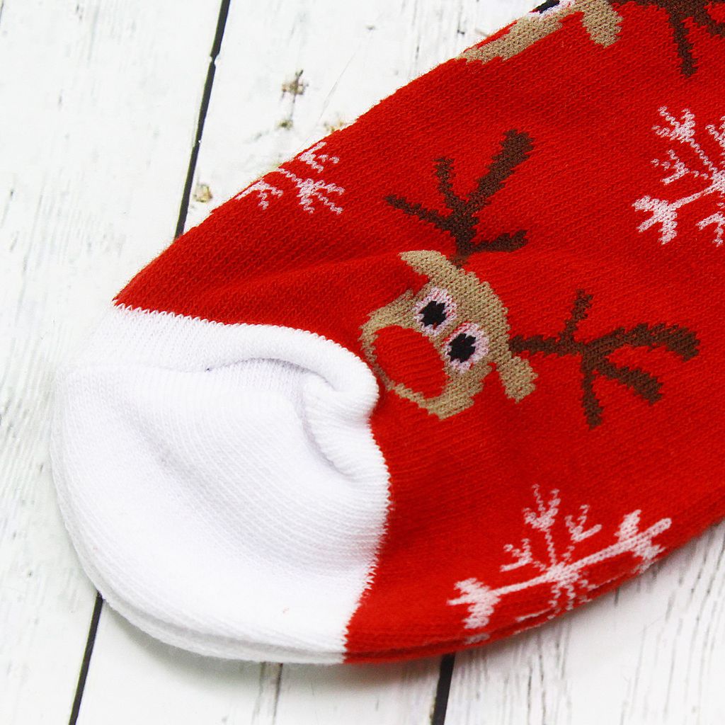 Носки НГ р.35-40 Новогоднее настроение Олени - Krumpy фото 3