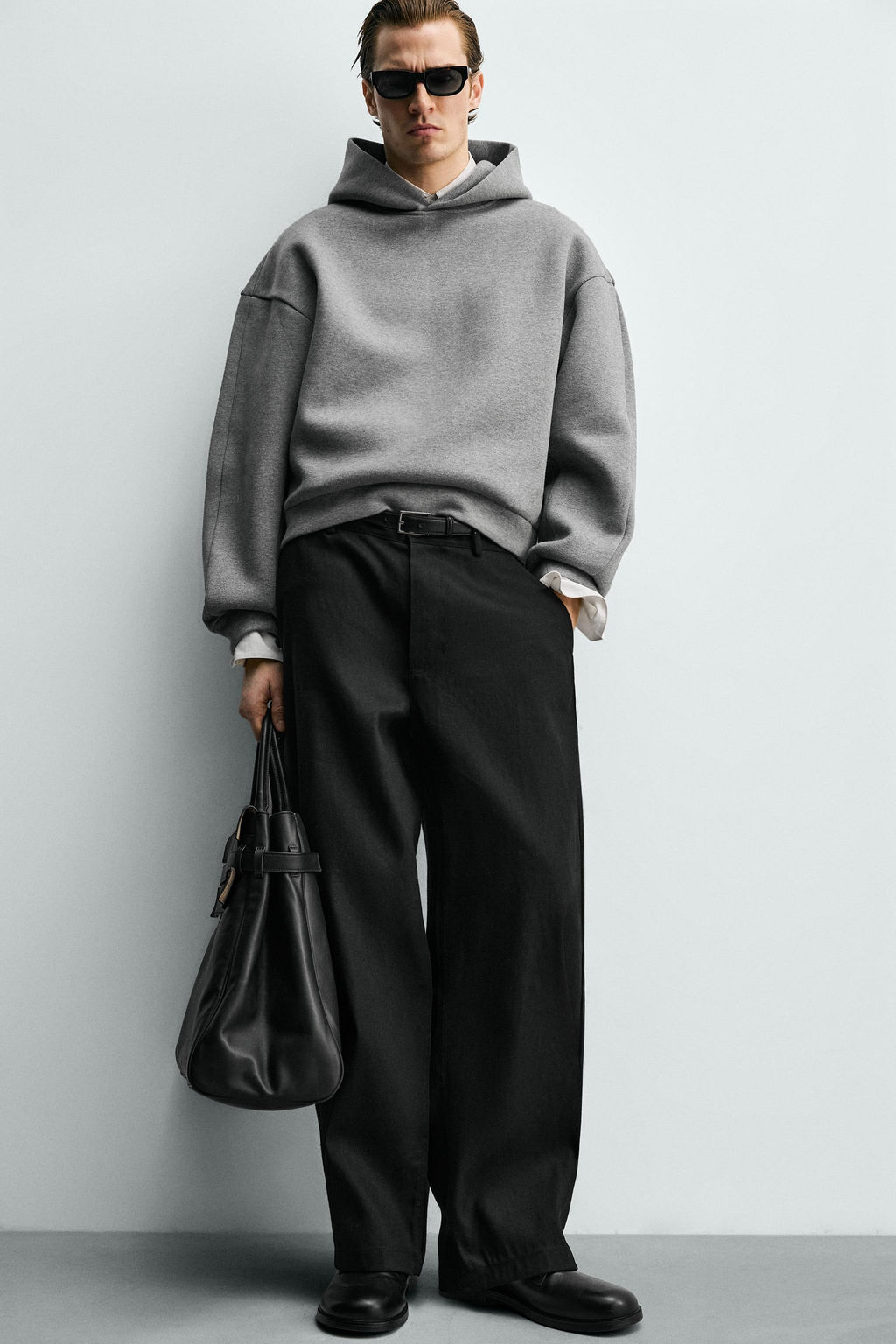 COMPACT BOXY FIT HOODIE - Zara фото 5
