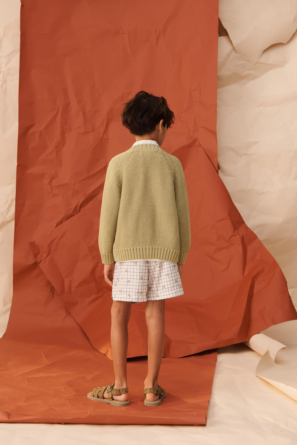 CHAQUETA PUNTO PESPUNTES BORDADOS LIMITED EDITION / verde lavado - Zara фото 3