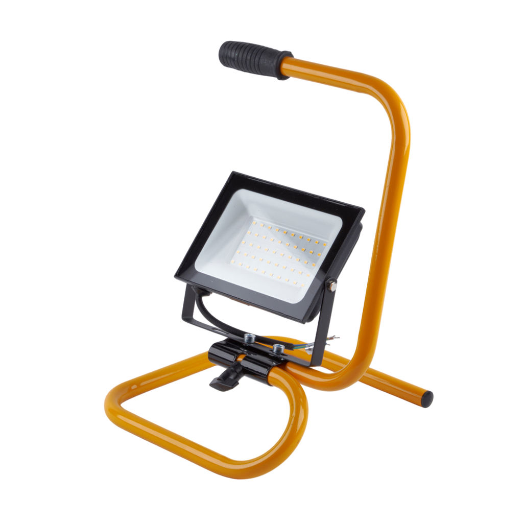 UFV-F01/50-220 YELLOW N1 Подставка переносная для прожектора. Регулируемое крепление. Корпус желтый. TM Uniel