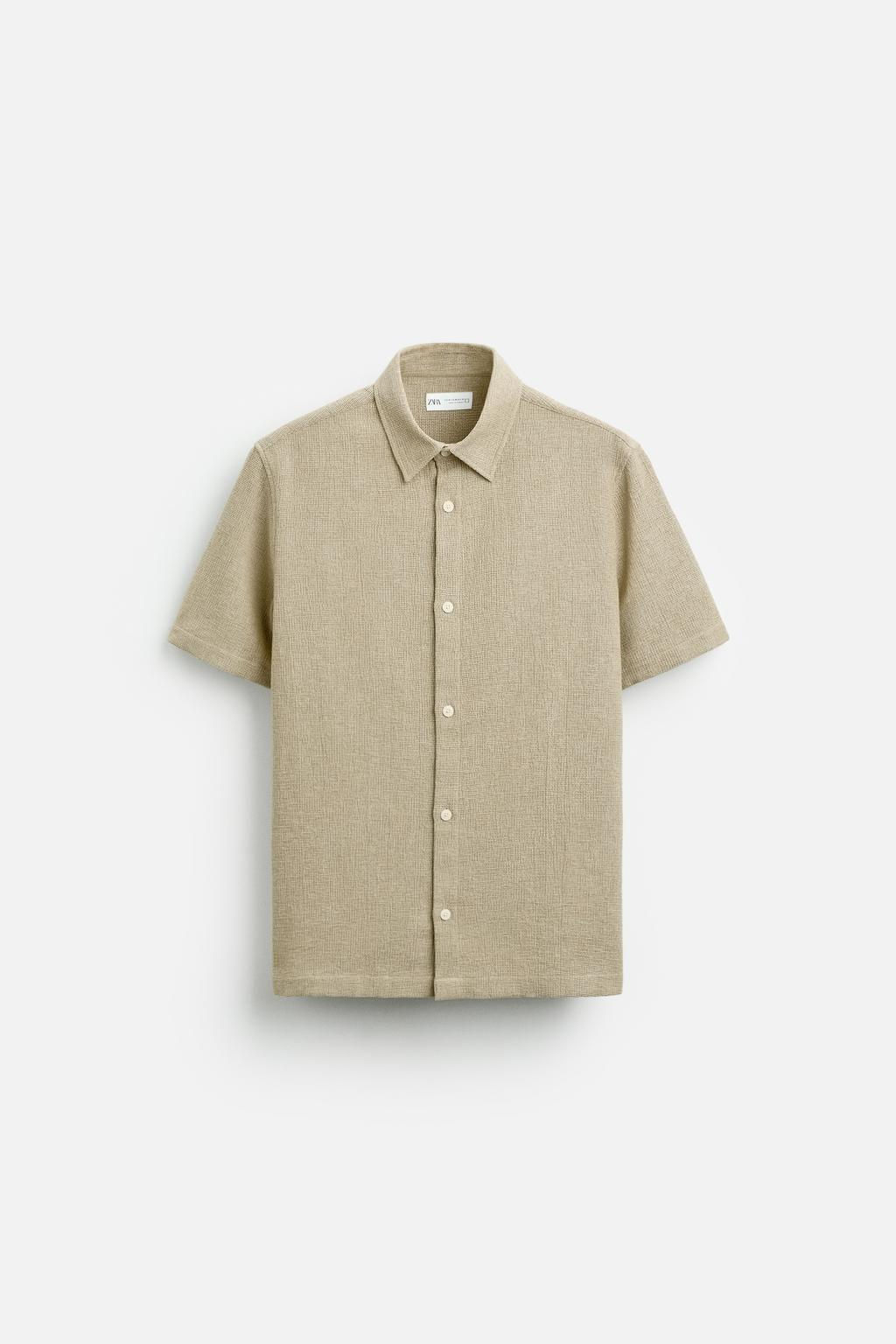 TEXTURED SHIRT - Zara фото 6