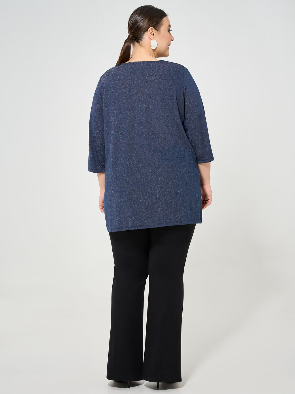 Джемпер 0042-11 сапфирово-синий