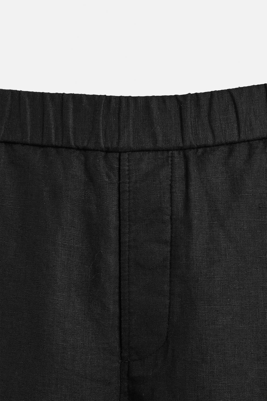 100% LINEN TROUSERS - Zara фото 21