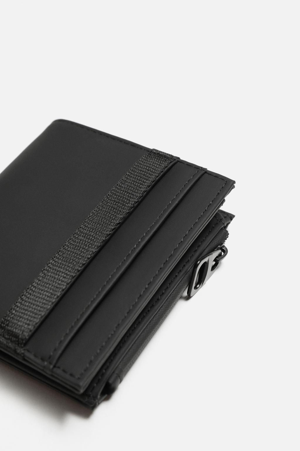 RUBBERISED WALLET WITH COIN PURSE - Zara фото 3