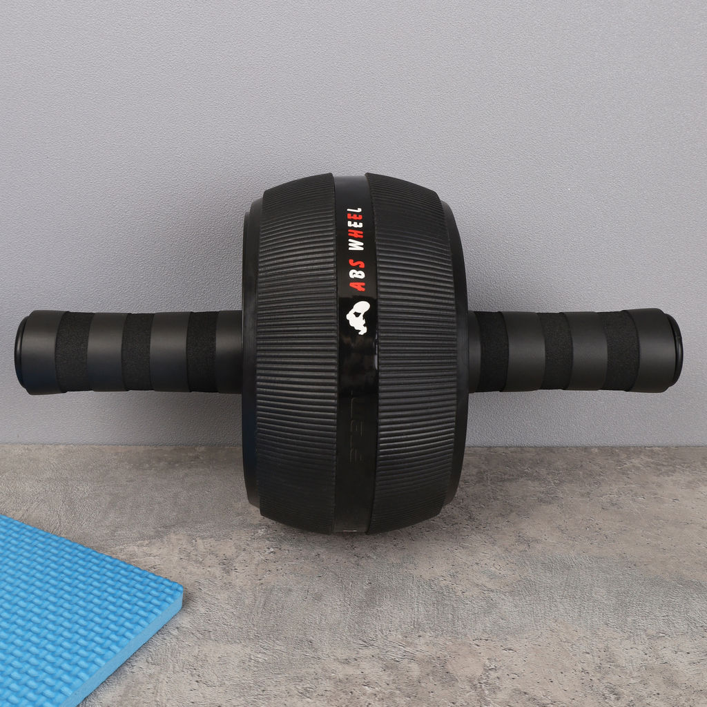 Ролик для пресса Woohooo Аthletic Wheel / + коврик для коленей / 16X9 / черный / уп20 - ГалеонТрейд фото 6
