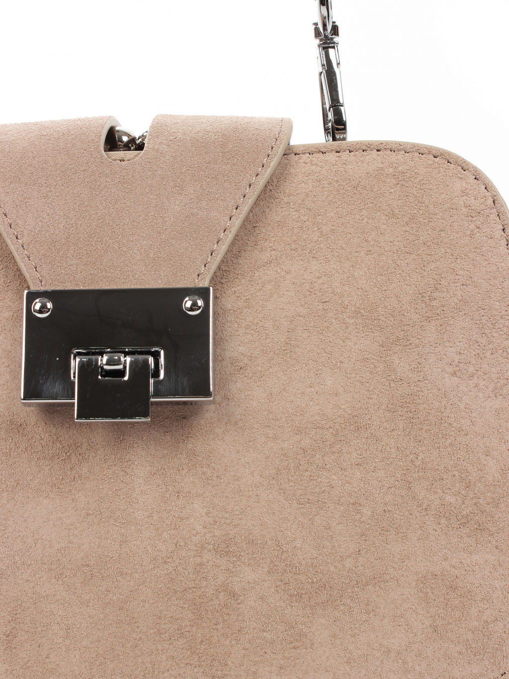 LACCOMA сумка АУ4223Ф-бежевый натуральная замша хлопок  фото 3