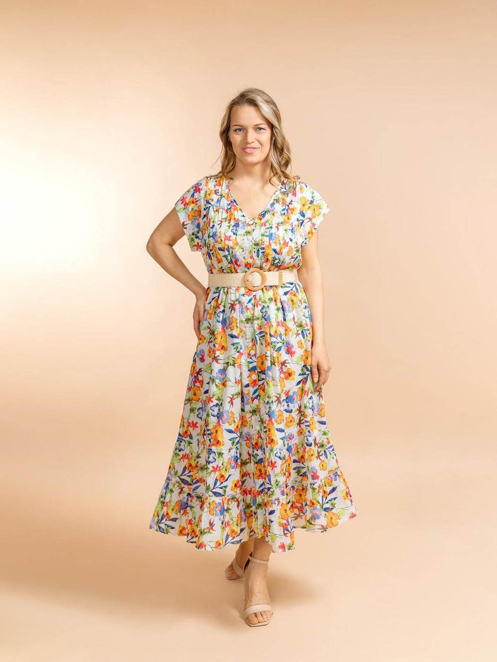 Платье (хлопок) №25-232-3 (Лето-2025) - Ганг фото 5