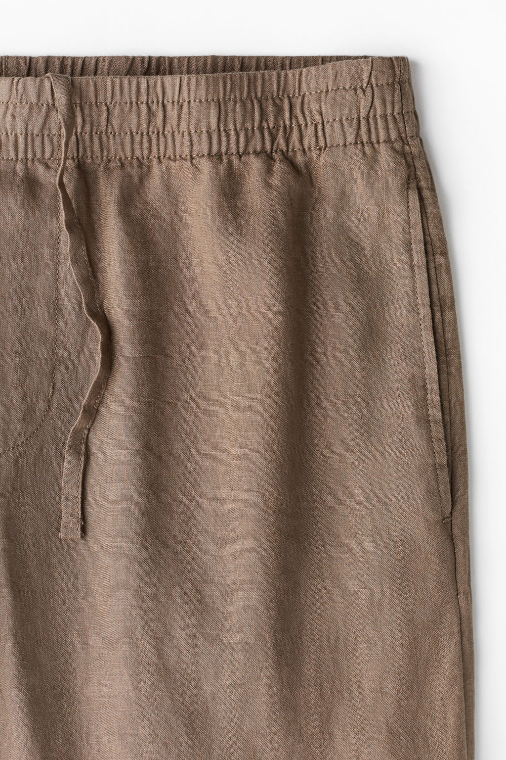 Pantal?n de lino Regular Fit - H&m фото 9