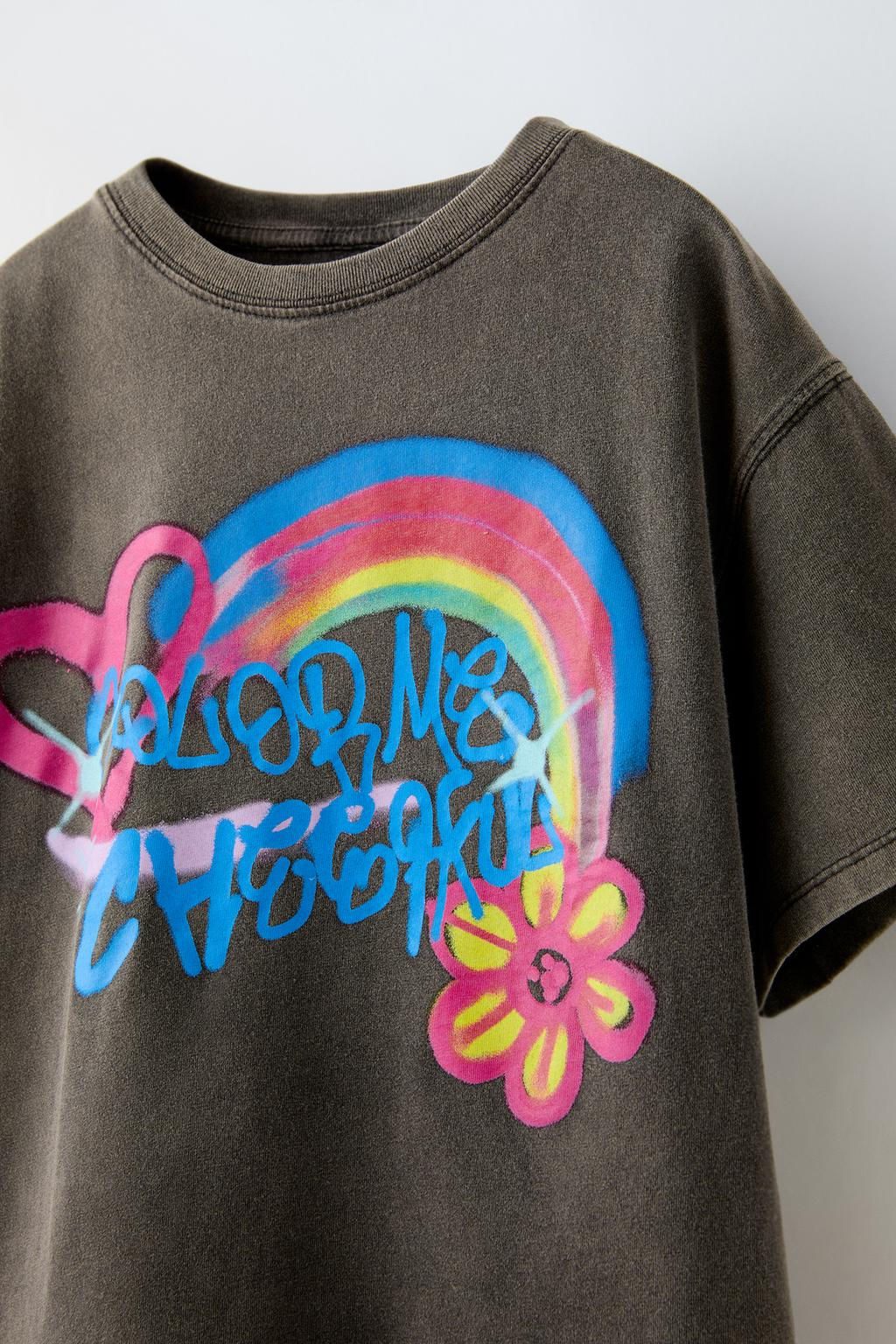 GRAFFITI T-SHIRT - Zara фото 3