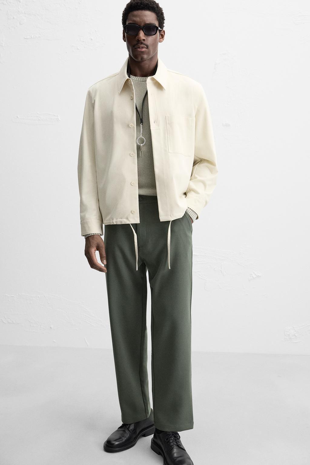 STRAIGHT-LEG TROUSERS - Zara фото 6