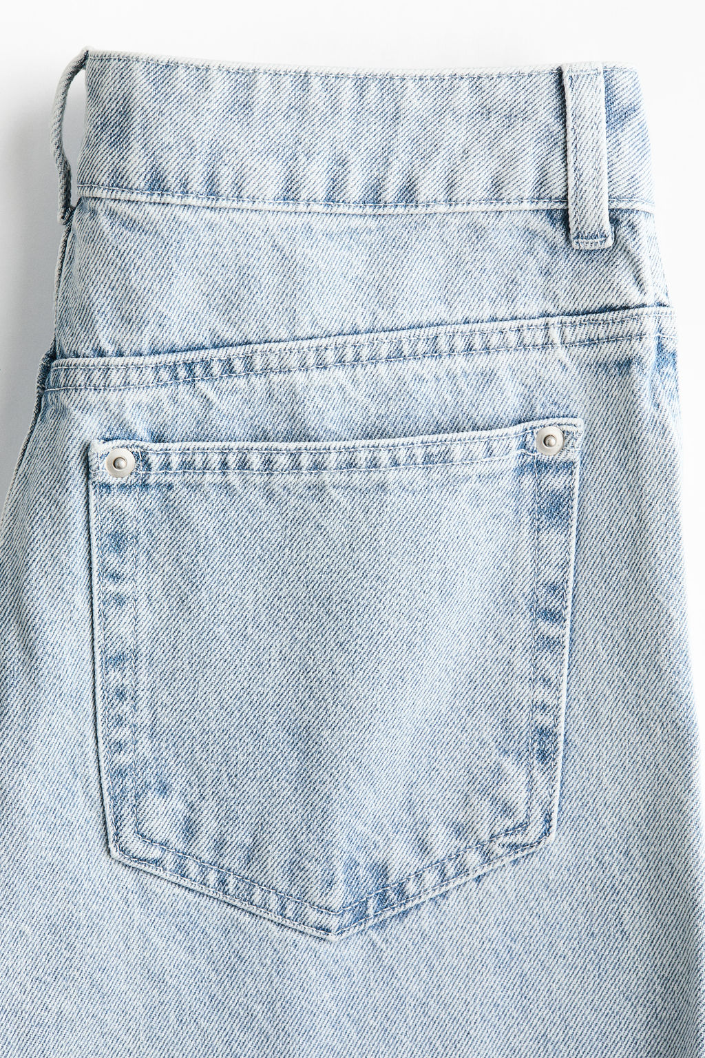 Barrel Leg Regular Waist Jeans - H&m фото 4