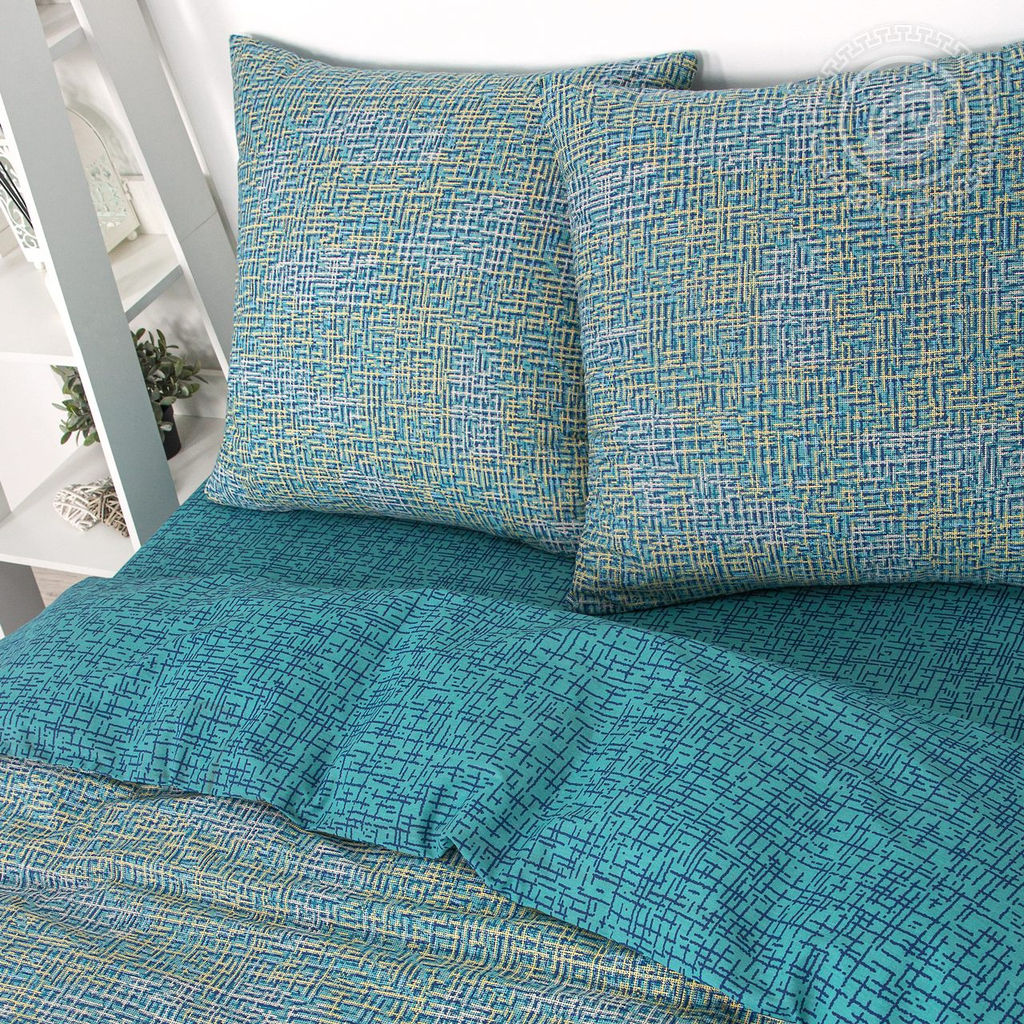 Постельное белье Структура (поплин DE LUXE) 1,5 сп./Пододеяльник: 1 шт. - 215*145; Простыня: 1 шт. - 215*150; Наволочка: 2 шт. - 70*70; DE LUXE