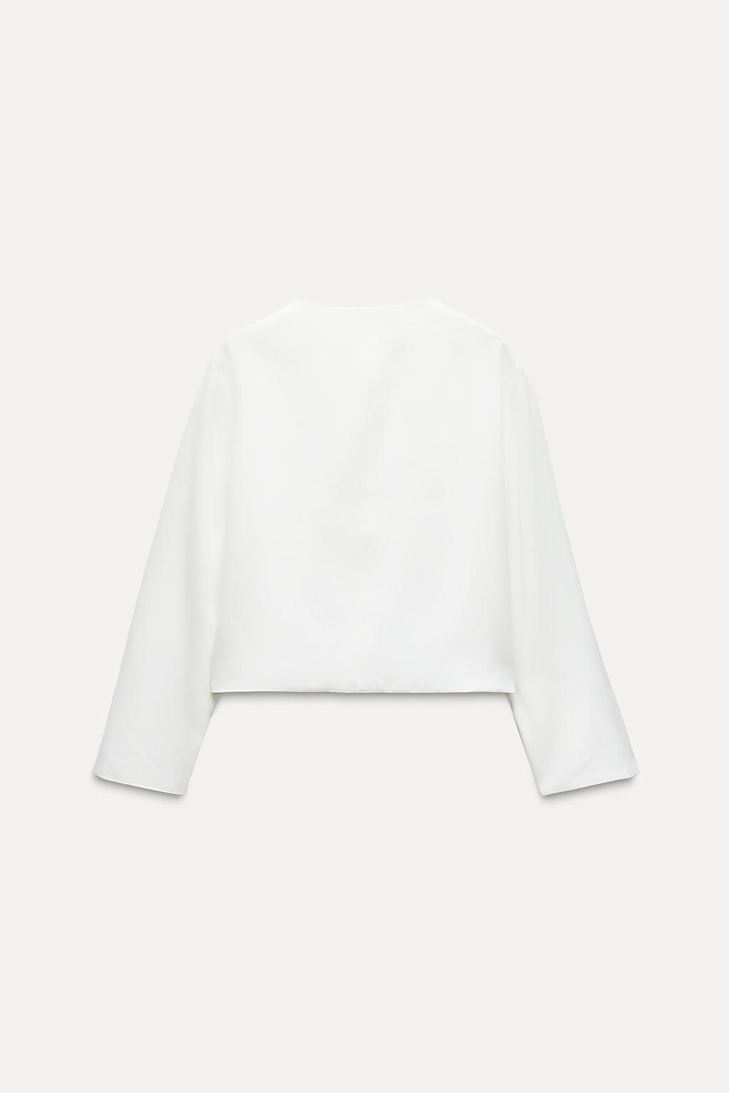 ZW COLLECTION BUTTONED JACKET - Zara фото 27