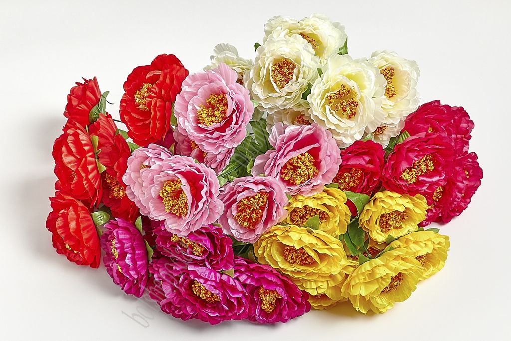 Букет цветов Пионы 41 см (SF-5135) в ассортименте