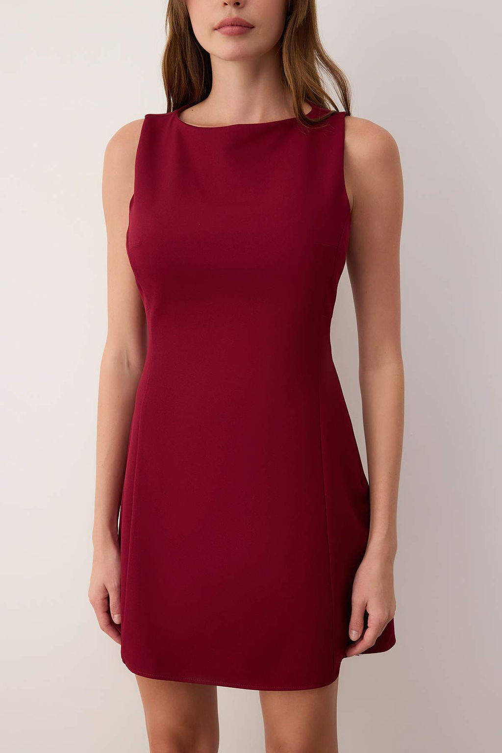 TRENDYOLMILLA Siyah A Kesim Mini Dokuma Elbise TWOAW25EL00192 фото 7