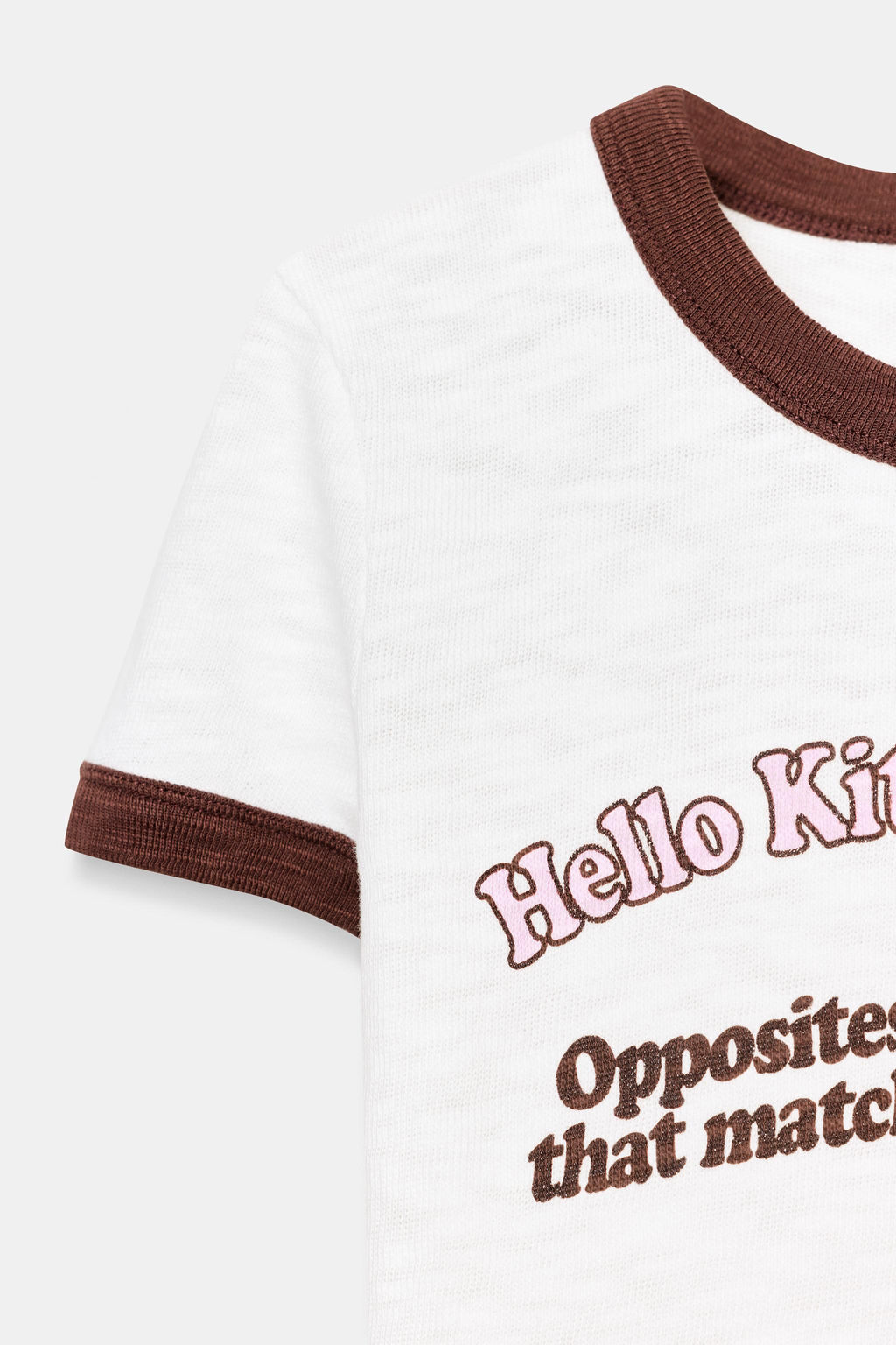 CAMISETA FLAM? HELLO KITTY AND FRIENDS  SANRIO / Crudo - Zara фото 5