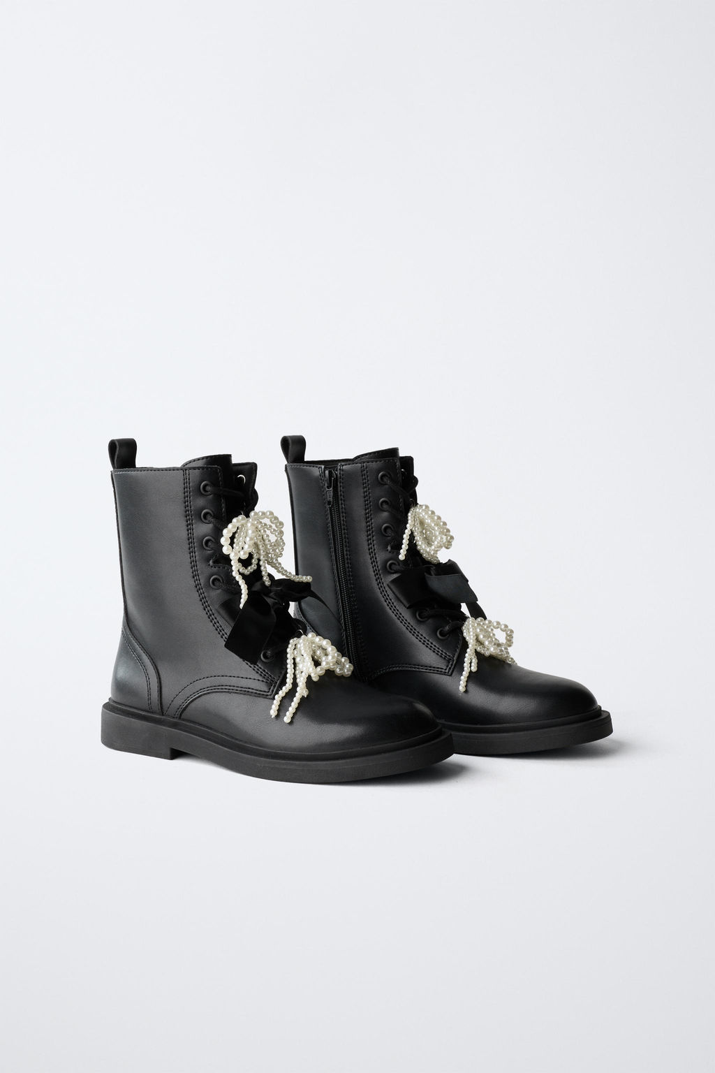 ANKLE BOOTS WITH BOW DETAIL - Zara фото 2
