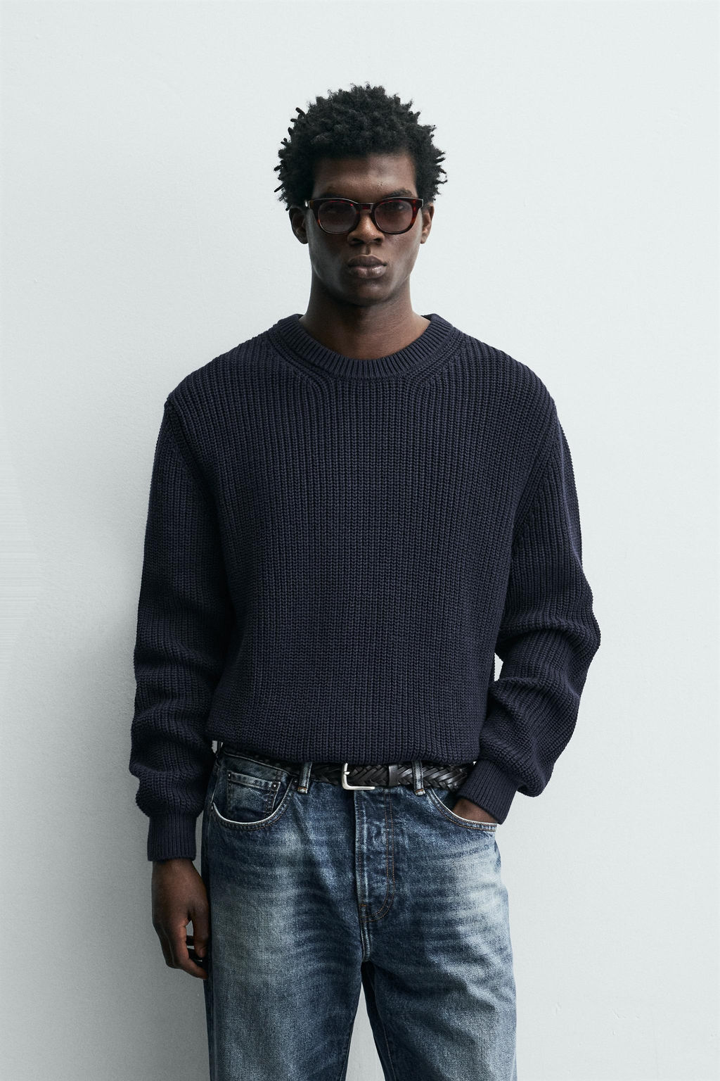 REGULAR FIT COTTON JUMPER - Zara фото 2