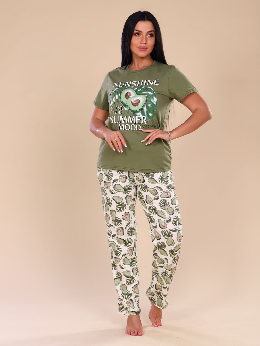 М349 Пижама Тропики (футболка+брюки) - Иванушка-трикотаж фото 7