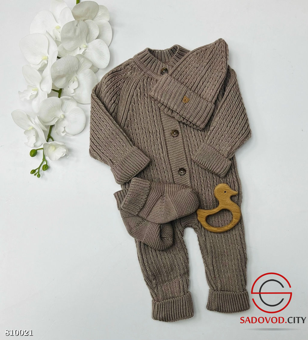 Комбинезоны вязаные для малышей - Bruno фото 9