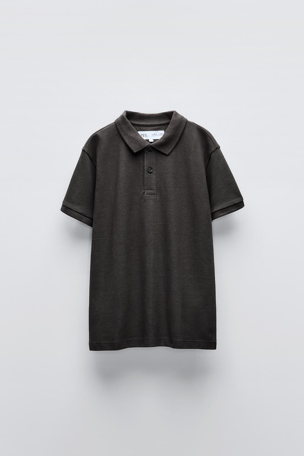 BASIC DUZ POLO YAKA T-SHIRT - Zara фото 16