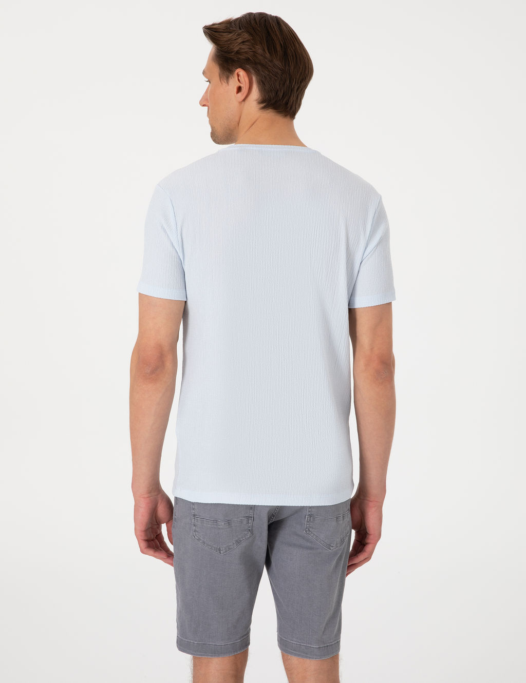 A__k Mavi Slim Fit Ti__rt