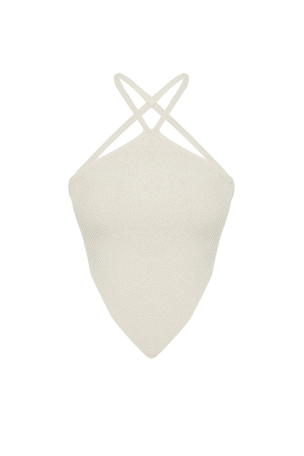 Trendyolmilla Tas Super Crop S?rt Baglama Detayl? Triko Bluz TWOSS24BZ00117