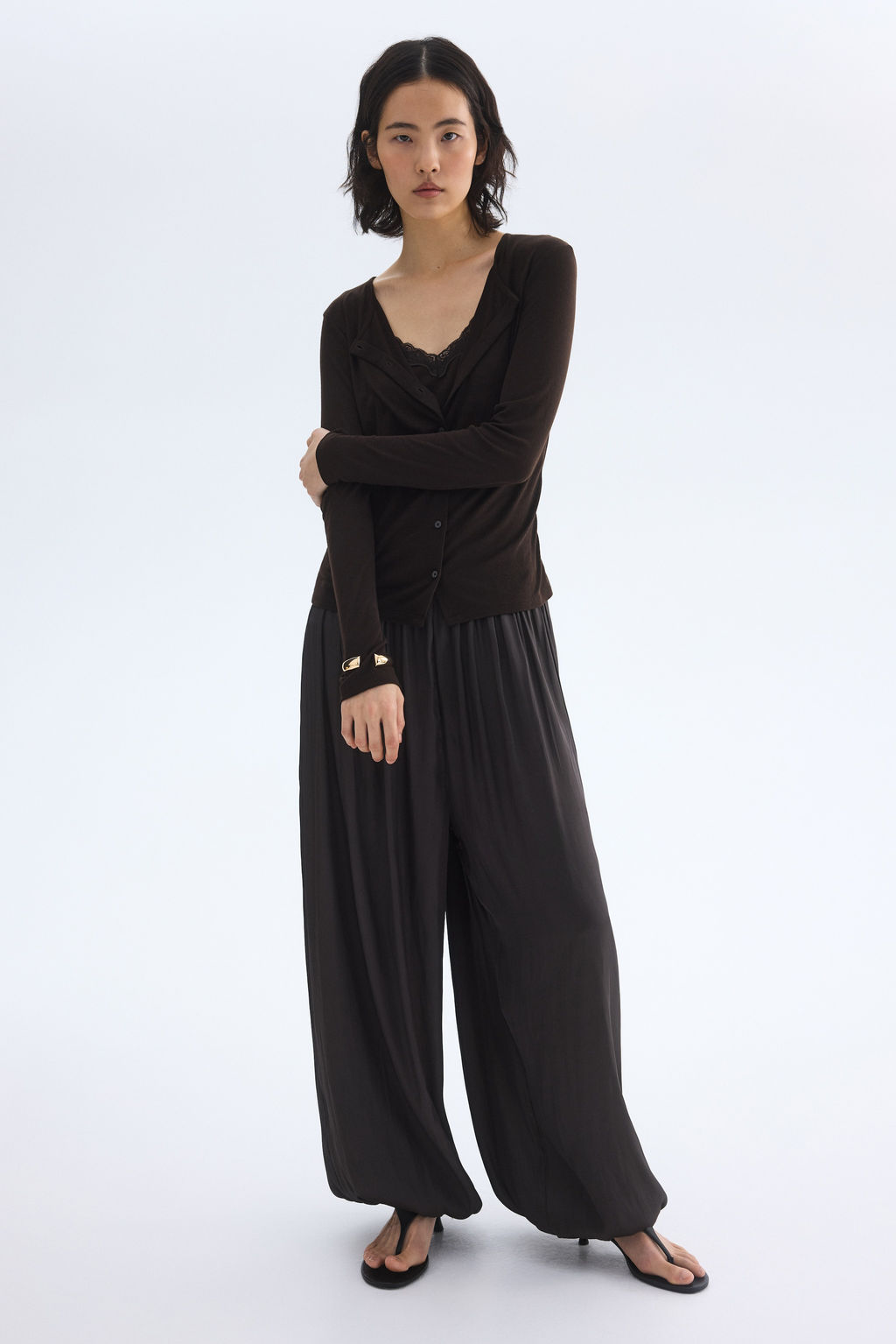 C?rdigan efecto layering - H&m фото 7