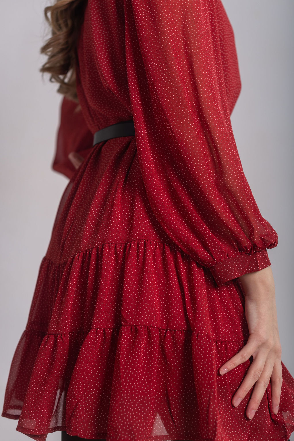 Платье Трэвис (рубиновый) - Nadi bordo фото 8