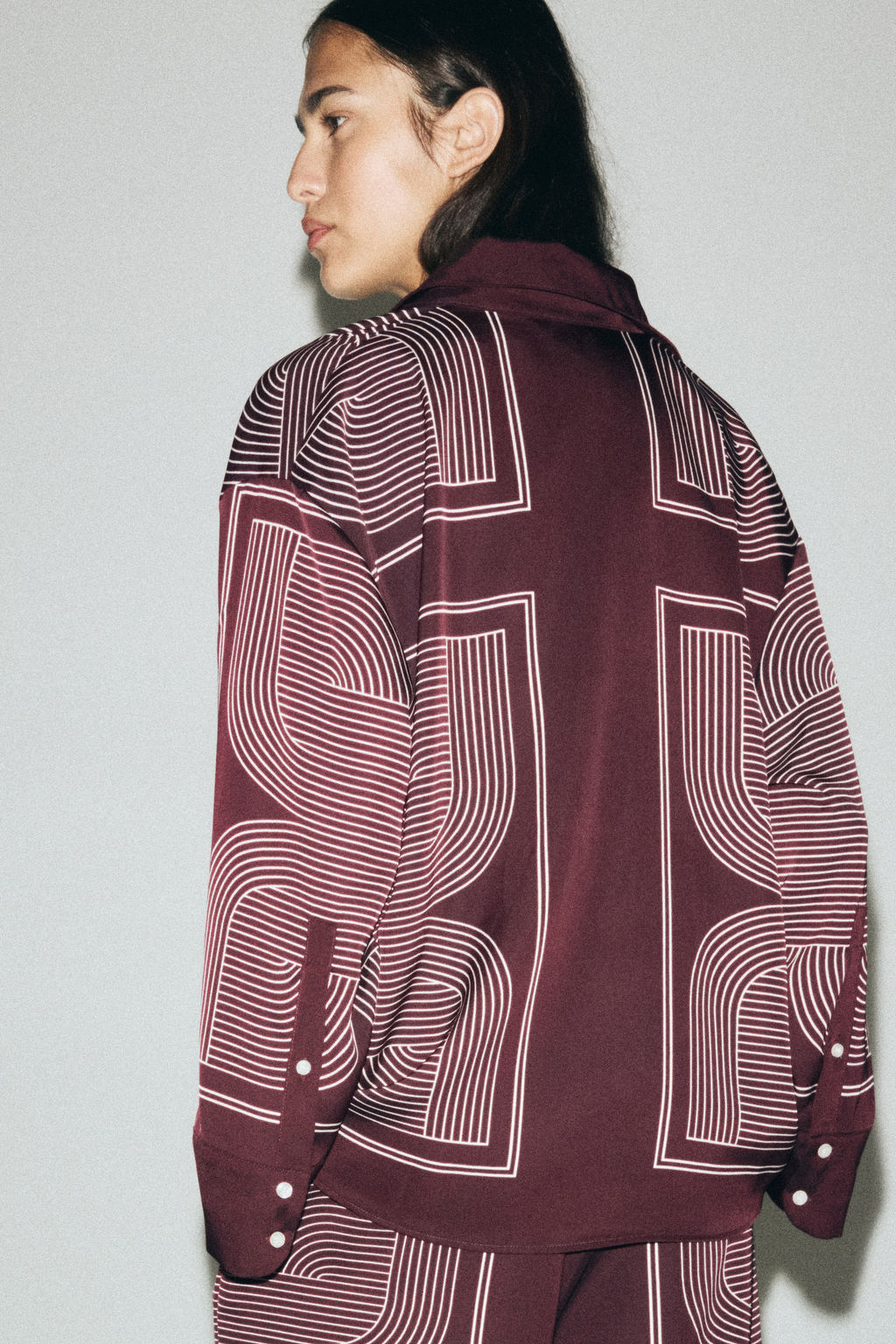 Camisa oversize de sarga - H&m фото 3