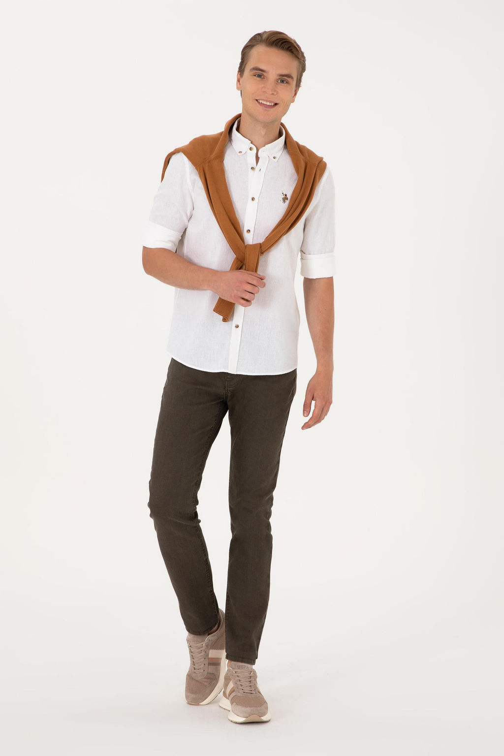 Erkek Camel Jean Pantolon Sepette S_rpriz _ndirim