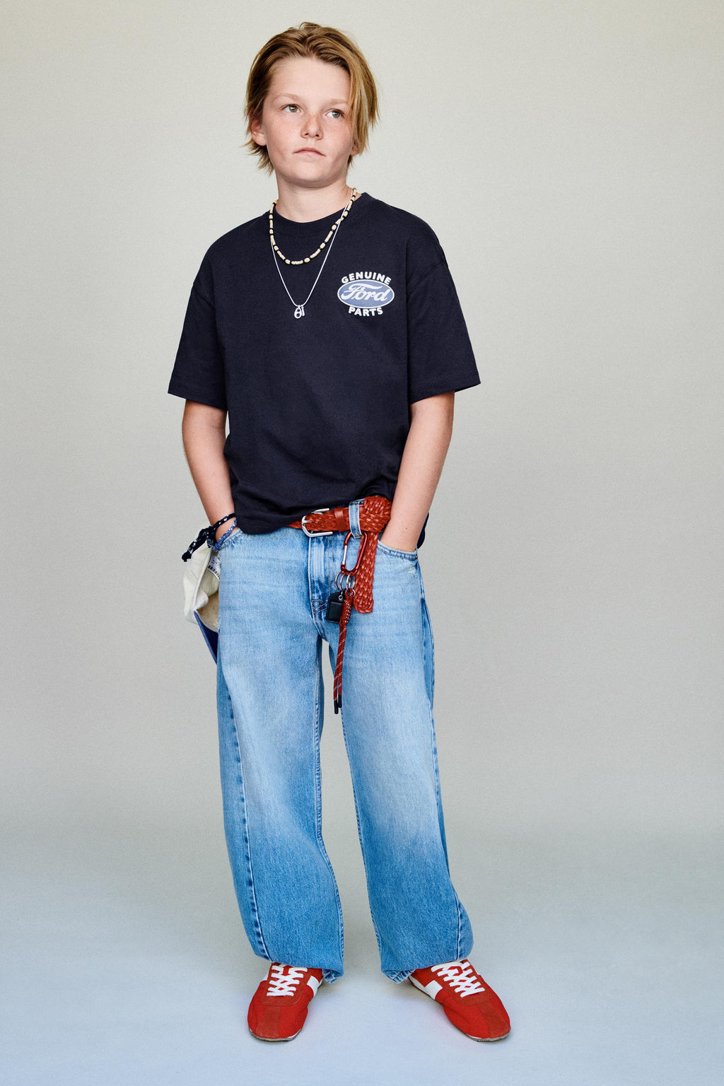 CAMISETA FORD® / marino - Zara фото 3