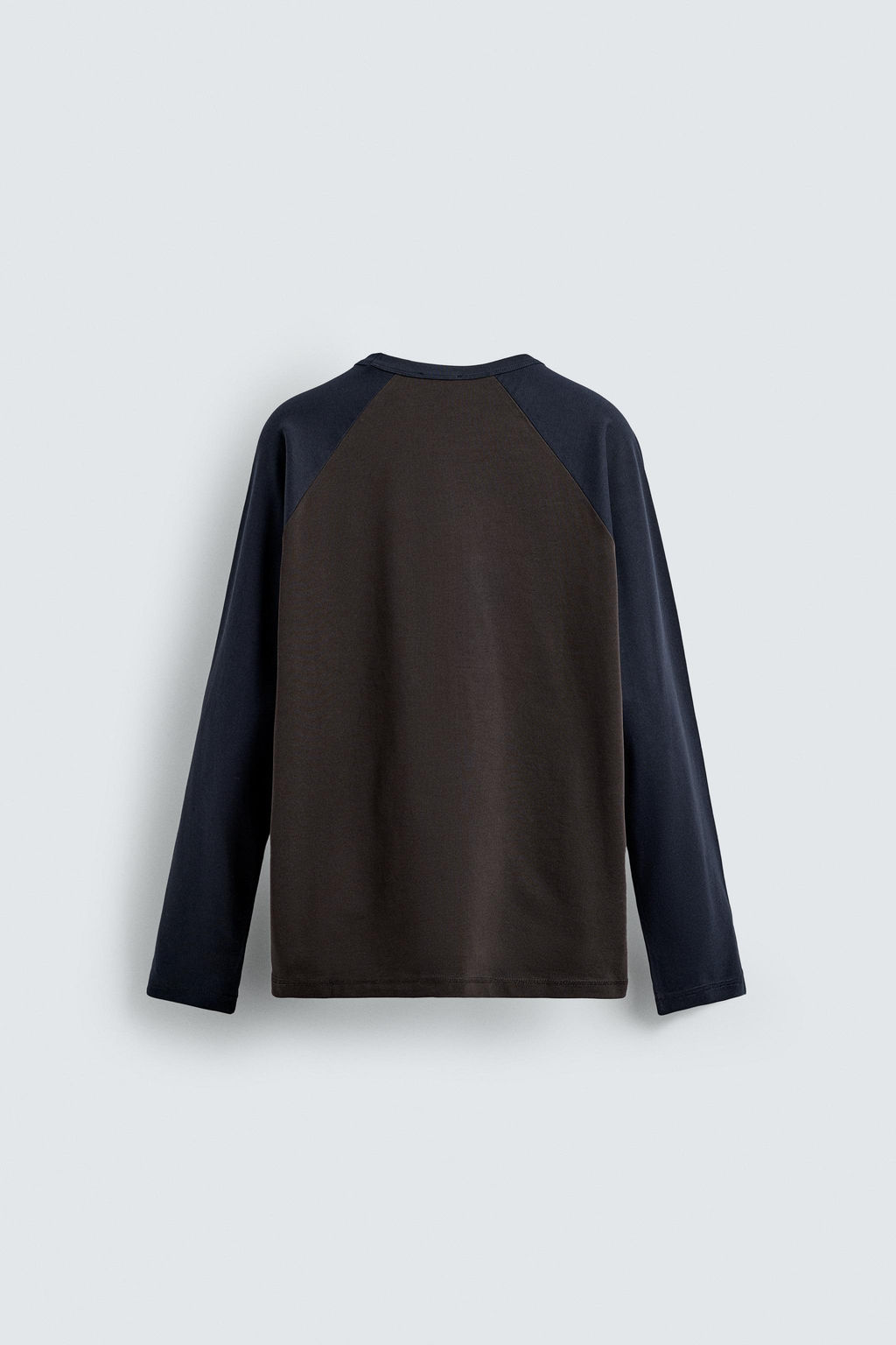COLOUR BLOCK RAGLAN SLEEVE T-SHIRT - Zara фото 8