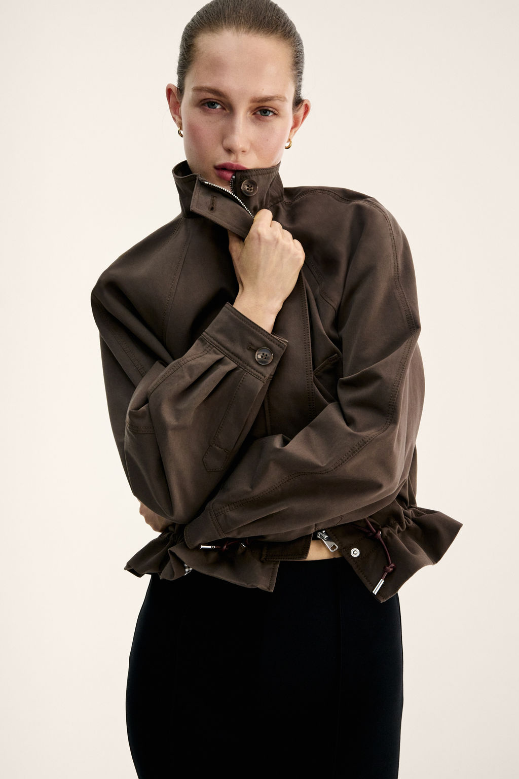 Chaqueta en sarga de algod?n - H&m фото 3