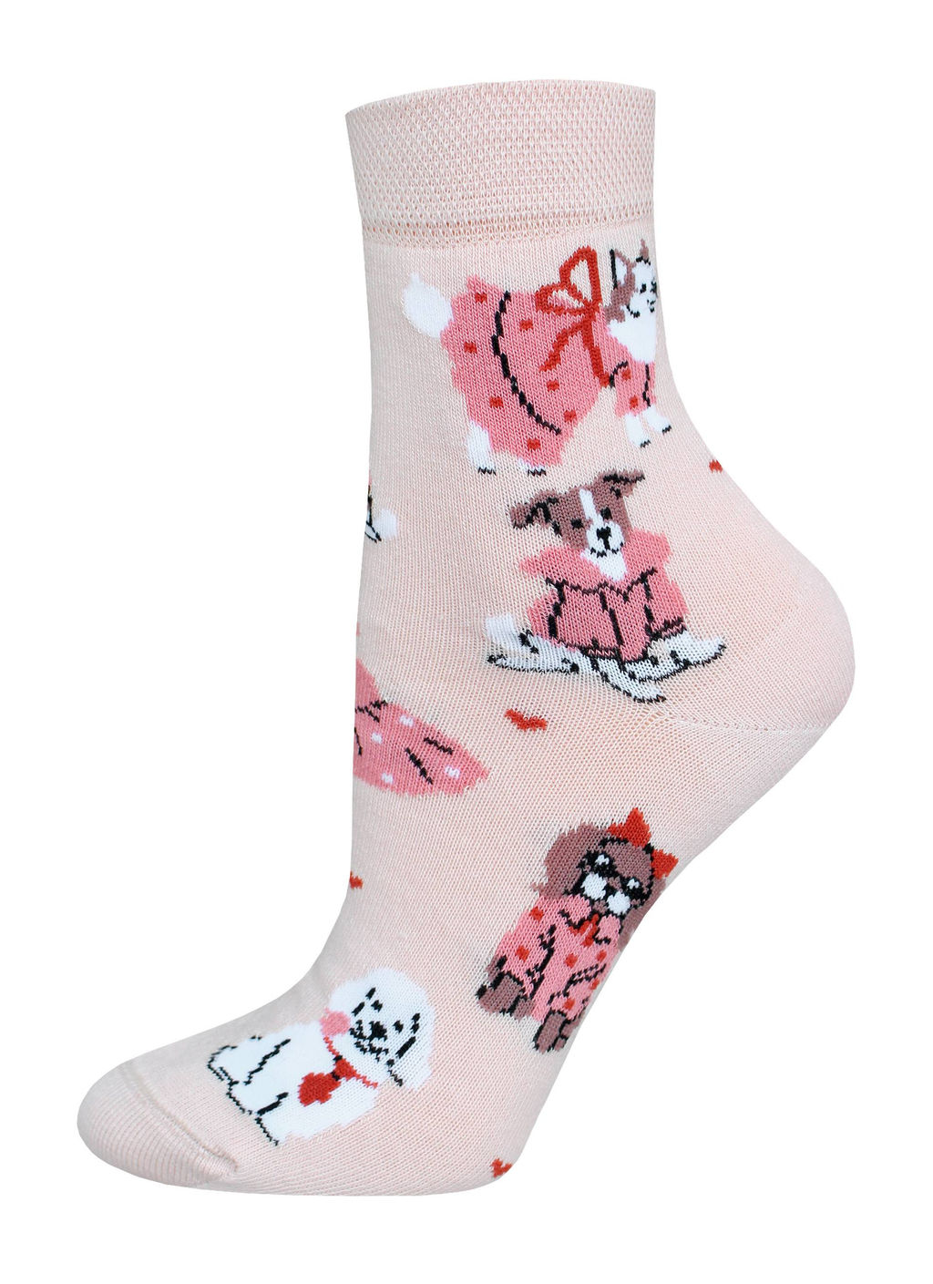 Цена за 2 пары. Носки женские БРЕСТСКИЕ 1102 FUNNY НОСКИ ЖЕНСКИЕ (средней длины)