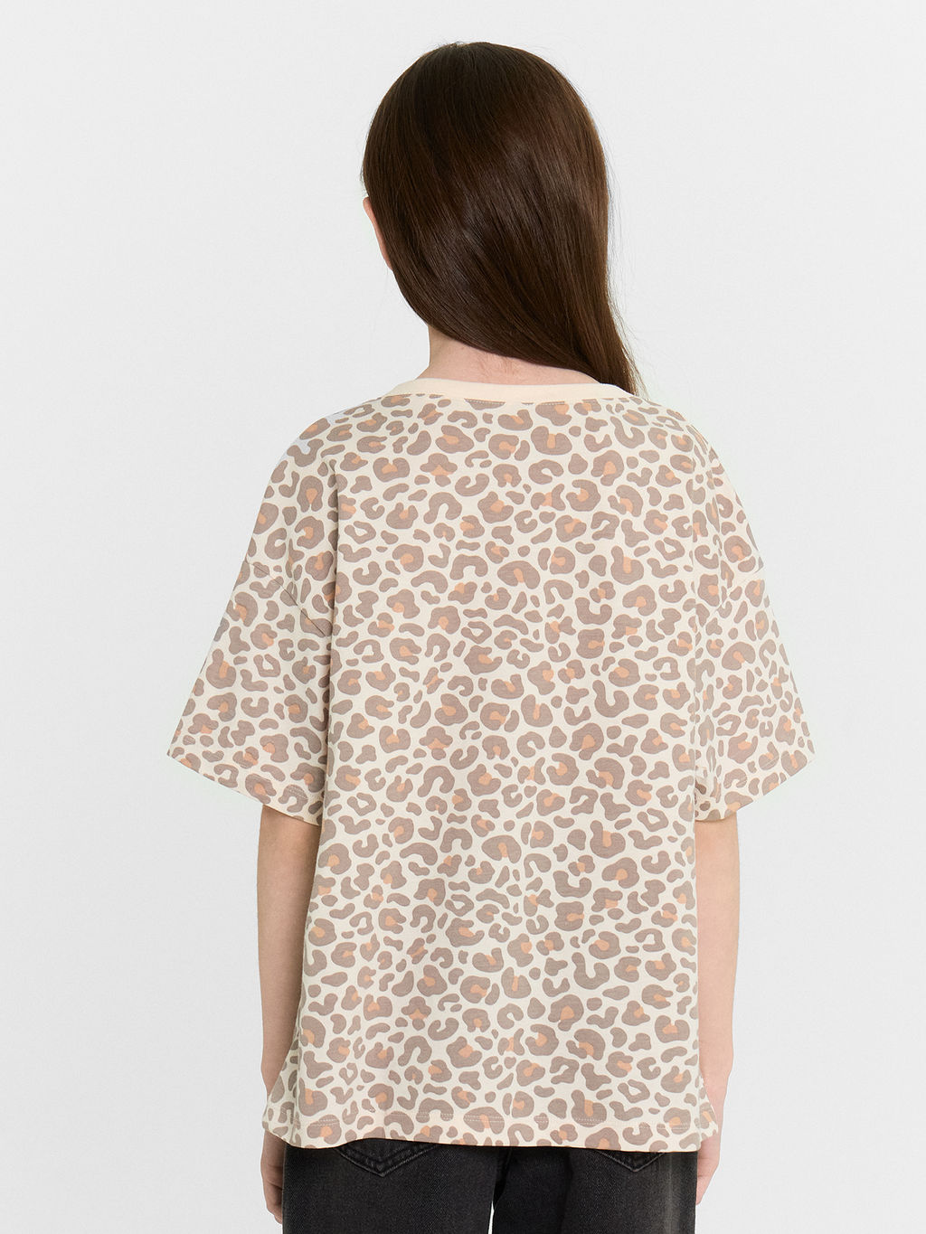 Футболка для девочек леопардовая - Mark formelle фото 4