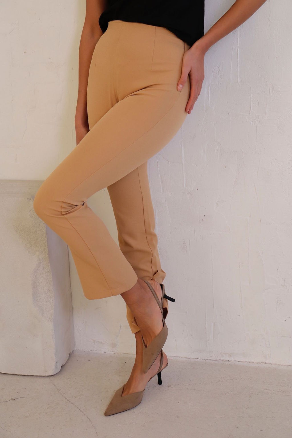 11177 Брюки песочные на невысокий рост - Martichelli фото 9