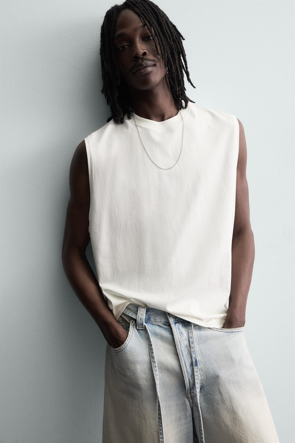 FADED TANK TOP - Zara фото 14