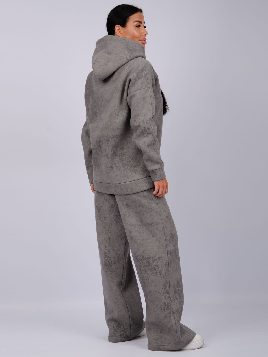 Костюм "Винтаж" тёмно-серый, футер начес