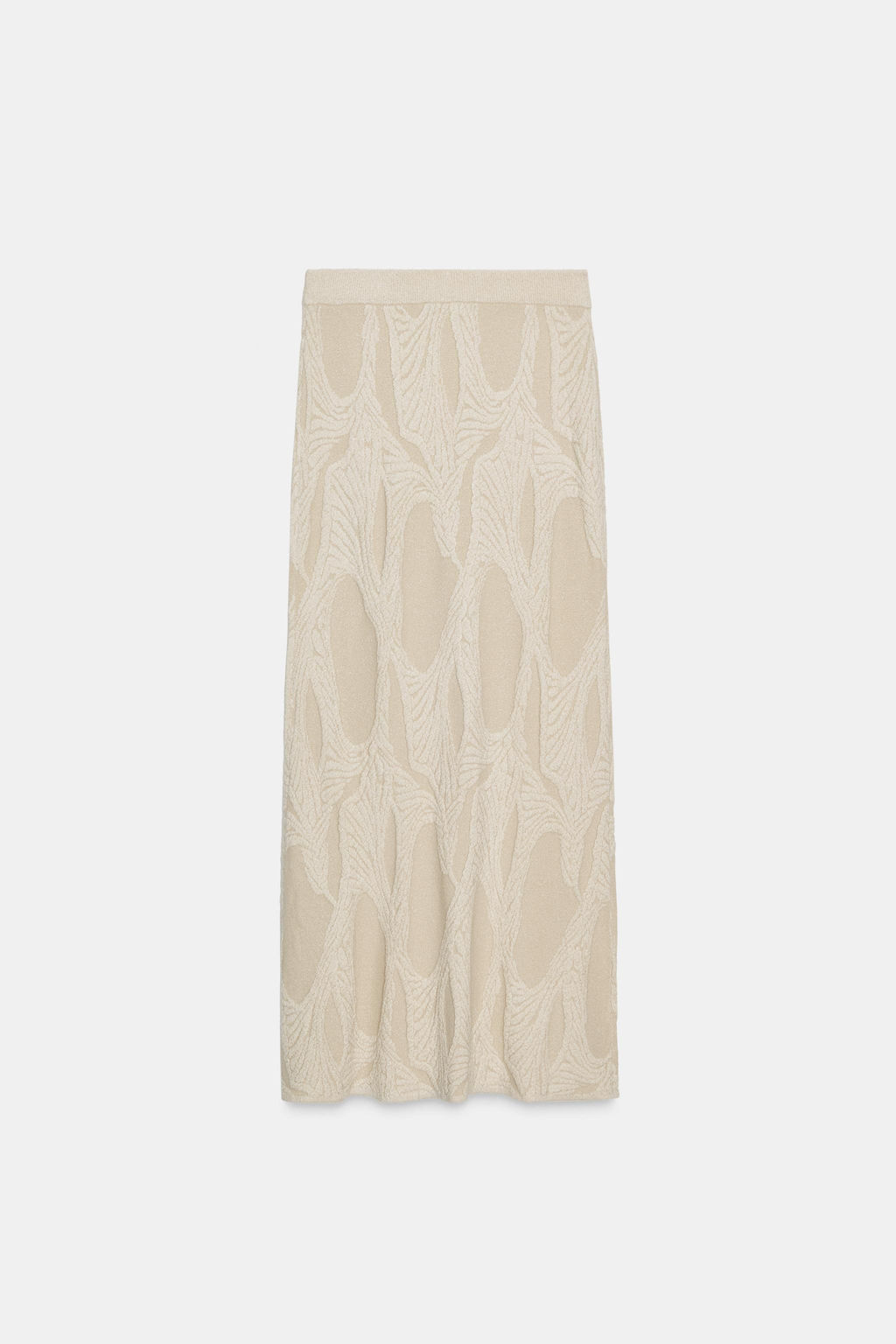 JACQUARD MIDI SKIRT - Zara фото 5