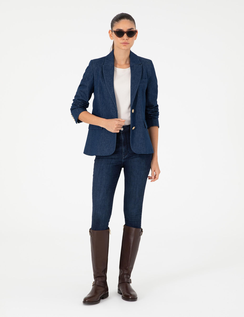 _ndigo Regular Fit Jean Ceket - Pierre cardin фото 4